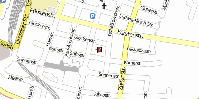 Stadtplan St. Markuskirche 