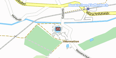 Stadtplan Wasserschloß Klaffenbach Chemnitz