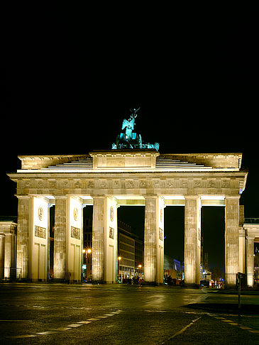 Foto Brandenburger Tor - Blick nach Osten