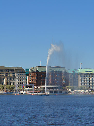 Foto Fontäne auf der Binnenalster