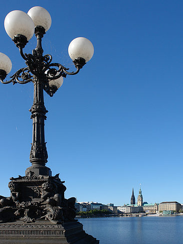 Laterne und Binnenalster