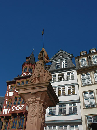 Statue auf dem Samstagsberg Fotos