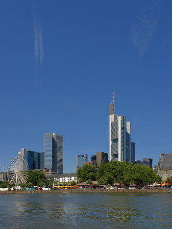 Foto Skyline von Frankfurt - Frankfurt am Main