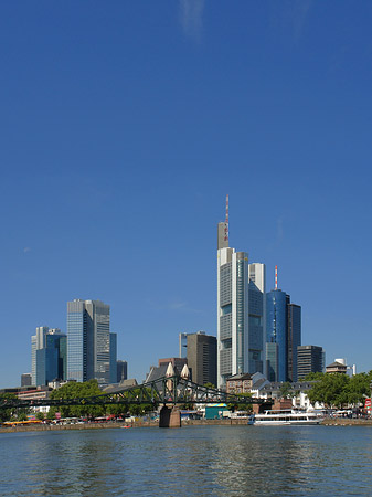 Skyline von Frankfurt Foto 