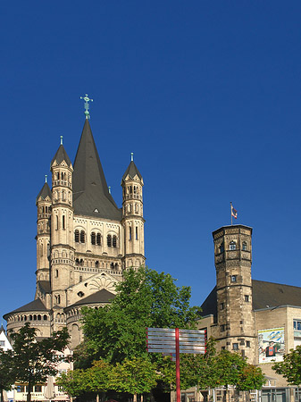 Foto Schild vor Groß St.Martin