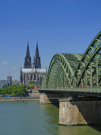 Fotos Hohenzollernbrücke am Kölner Dom | Köln