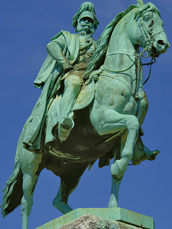 Foto Reiterstatue - Köln