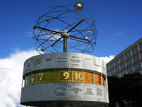 Alexanderplatz Weltzeituhr Fotos