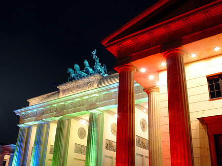 Fotos Brandenburger Tor bei Nacht | Berlin