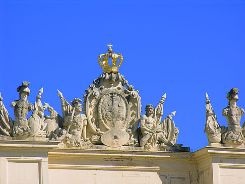 Fotos Krone auf dem Brandenburger Tor