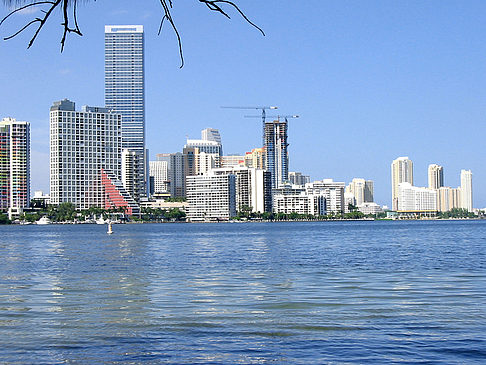 Foto Blick vom Wasser auf Miami - Miami