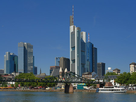 Skyline von Frankfurt Foto 