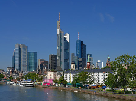 Foto Skyline von Frankfurt