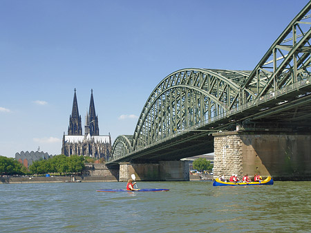 Fotos Hohenzollernbrücke am Kölner Dom