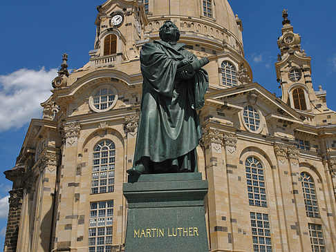 Fotos Frauenkirche und Lutherdenkmal